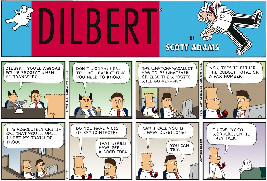 Dilbert Cartoon